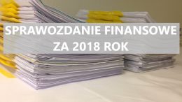sprawozdanie finansowe za 2018 rok